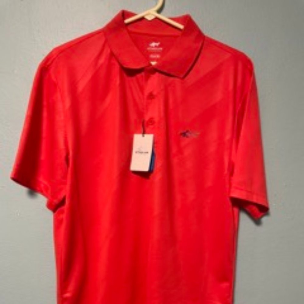 Red Attack Life Golf Polo
